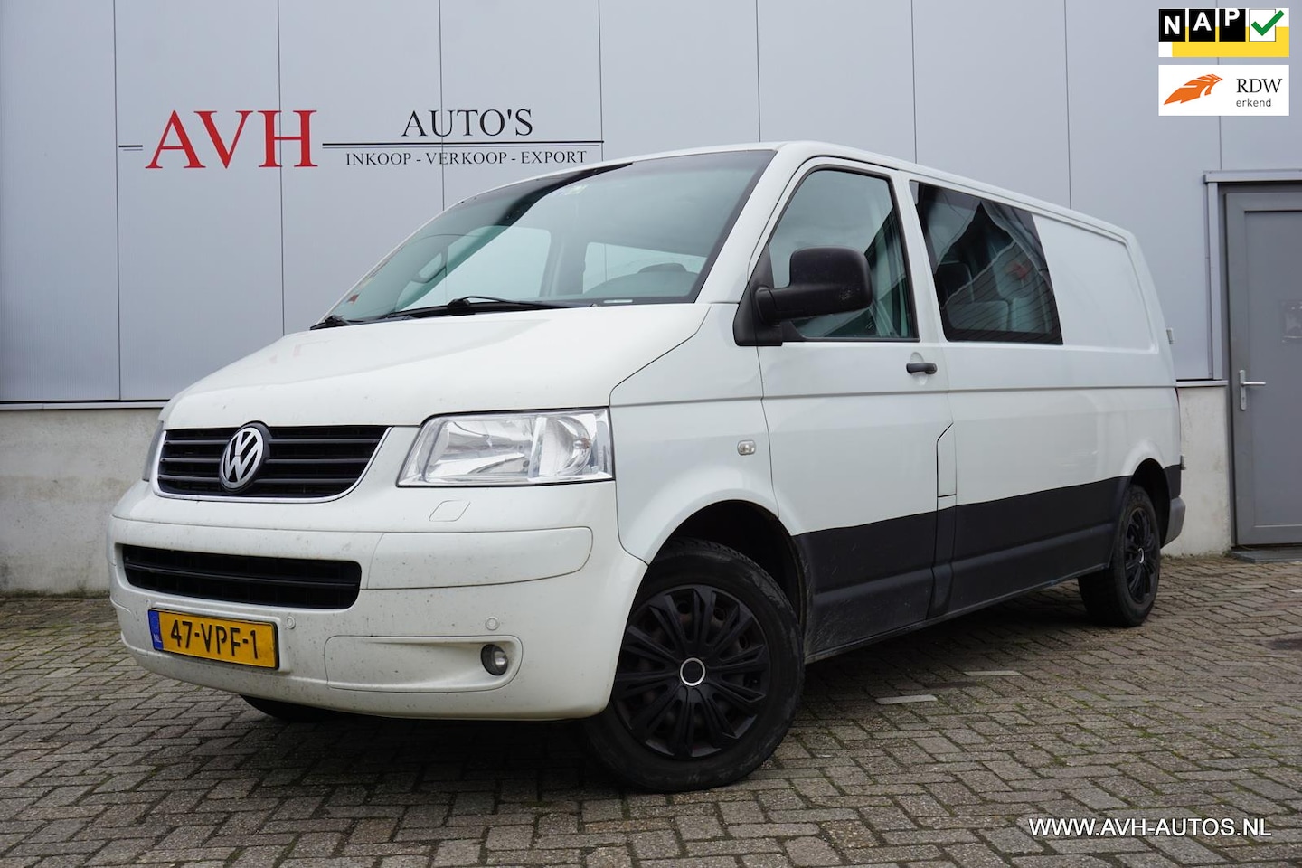 Volkswagen Transporter - 1.9 TDI 340 Budgetline DUBBEL CABINE! - AutoWereld.nl