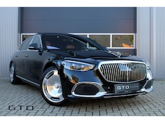 Mercedes-Benz S-klasse - 580 4MATIC Maybach Designo Leder / Burmester High End / Comfortdeuren / Koelkast / 4WD Bes