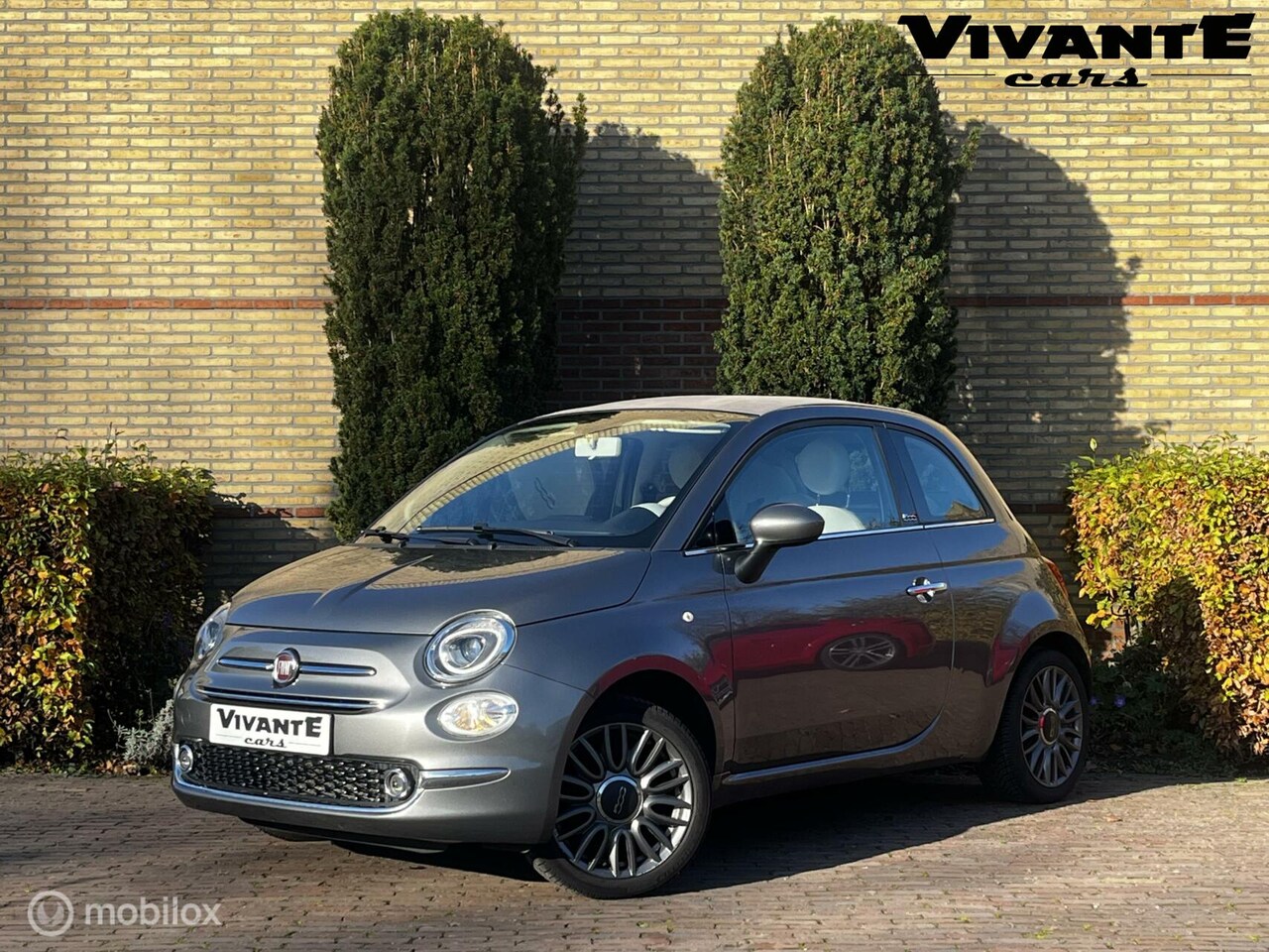 Fiat 500 C - 1.2 Lounge Cabrio Cruise | Climate Controle | LMV - AutoWereld.nl