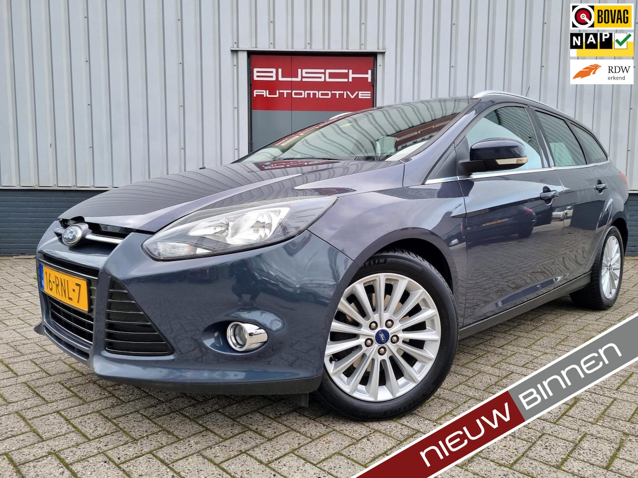 Ford Focus Wagon - 1.6 EcoBoost Titanium | VAN 2e EIGENAAR | - AutoWereld.nl