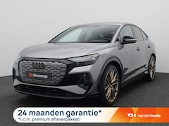 Audi Q4 Sportback e-tron - 40 S Edition One S-Line 77 kWh 204PK Trekhaak, Achteruitrijcamera, leder, stoelverwarming,