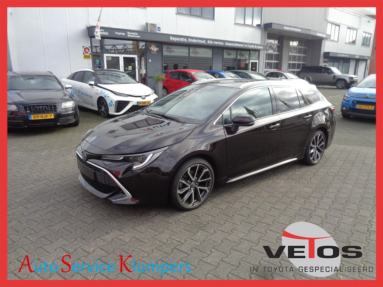 Toyota Corolla Touring Sports - 2.0 Hybrid Lounge 184 PK Phantom Brown Toyota - AutoWereld.nl