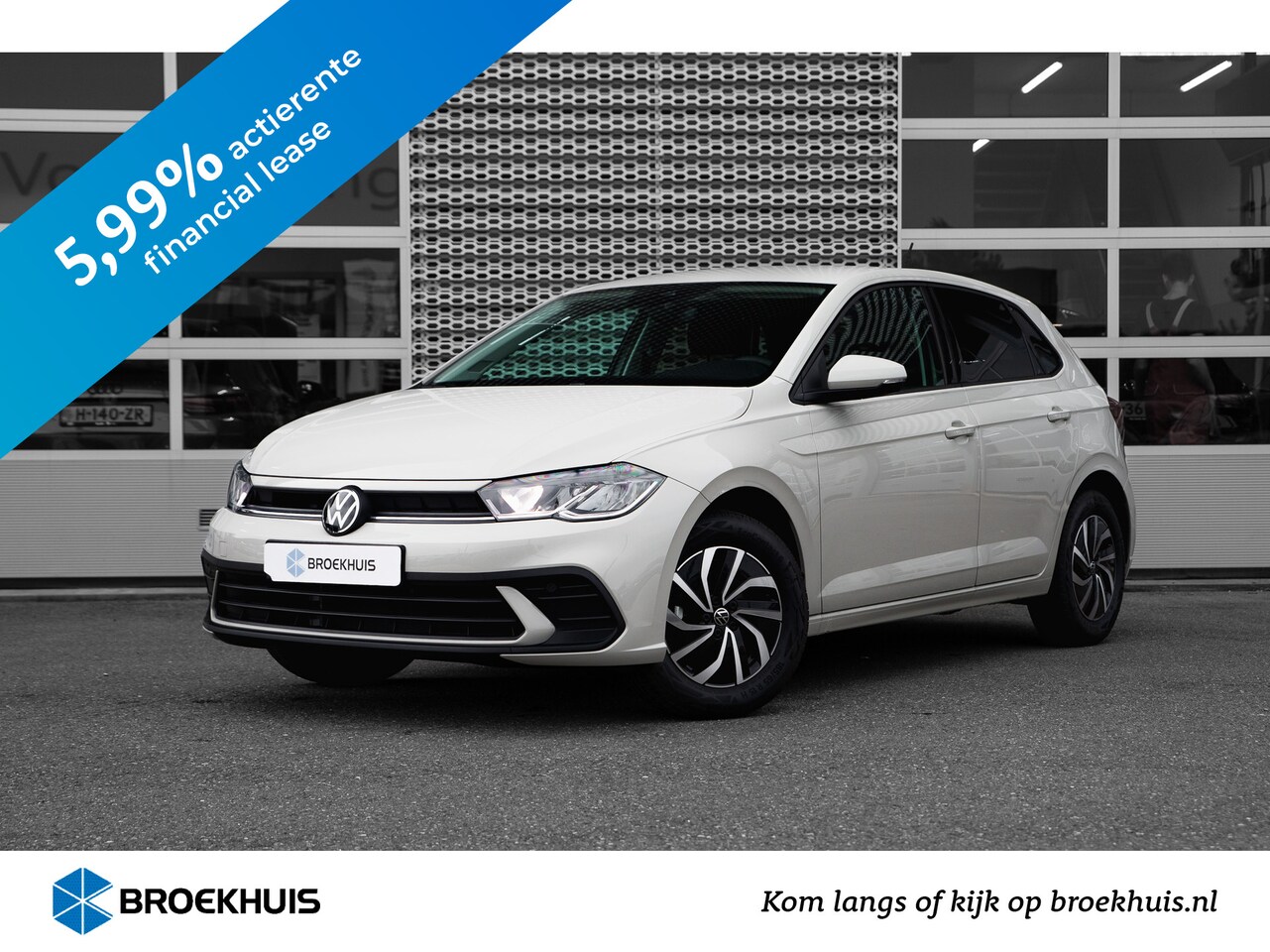 Volkswagen Polo - 1.0 TSI 95 5MT Life Edition | 'App-Connect' draadloze smartphone integratie | Buitenspiege - AutoWereld.nl