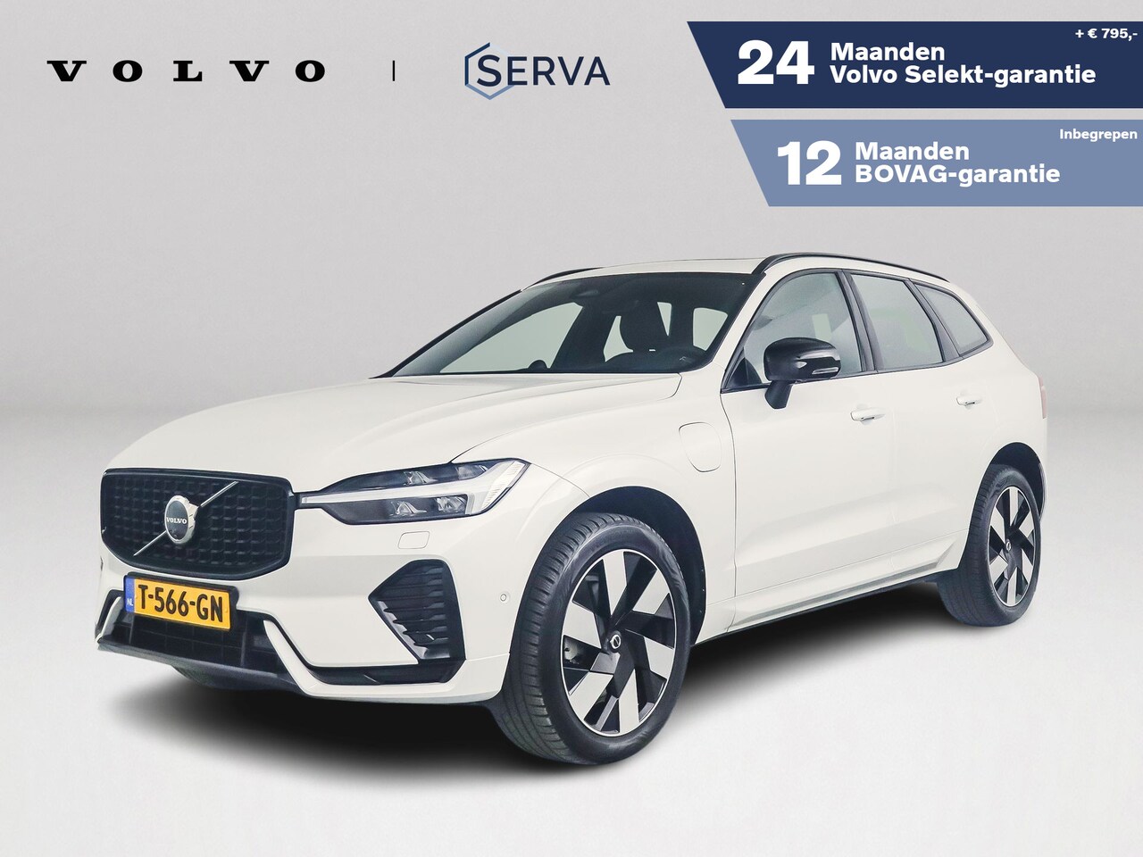 Volvo XC60 - Recharge T6 AWD Ultimate Dark | Panoramadak | Luchtvering | Head-up display | Bowers & Wil - AutoWereld.nl