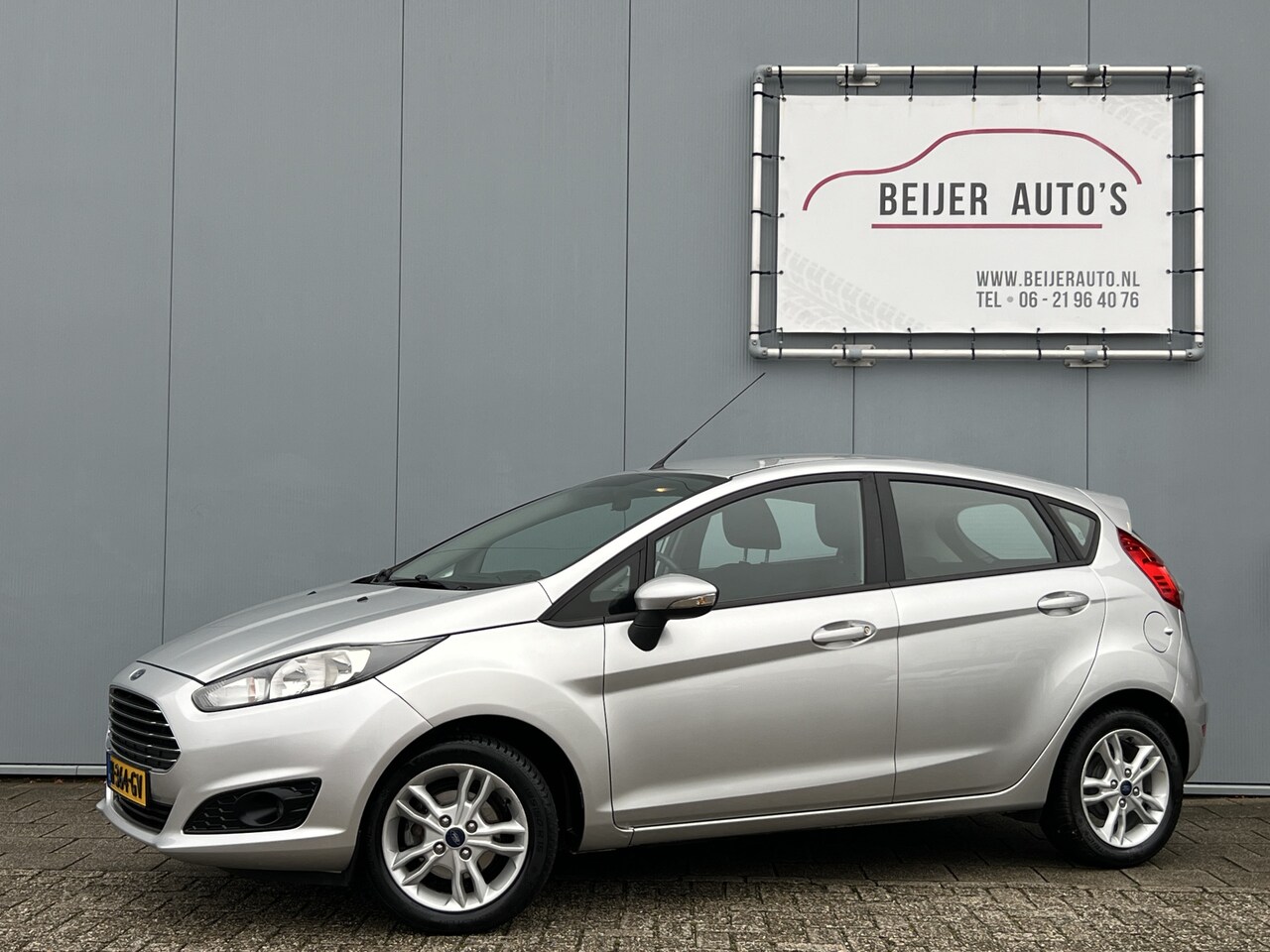 Ford Fiesta - 1.0 EcoBoost Titanium Airco/15inch. - AutoWereld.nl