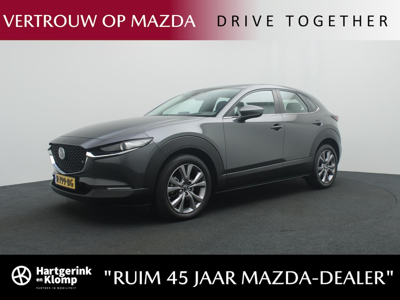 Mazda CX-30 - 2.0 SkyActiv-X Comfort met leer pakket en afneembare trekhaak : dealer onderhouden - AutoWereld.nl