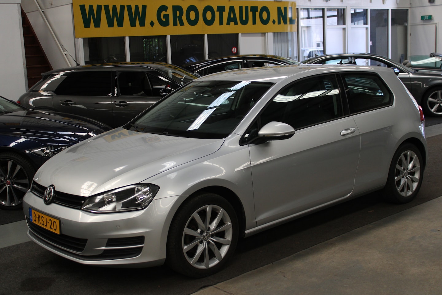 Volkswagen Golf - 1.4 TSI Comfortline Volledig onderhouden, Airco, Navi, Cruise control, Trekhaak - AutoWereld.nl