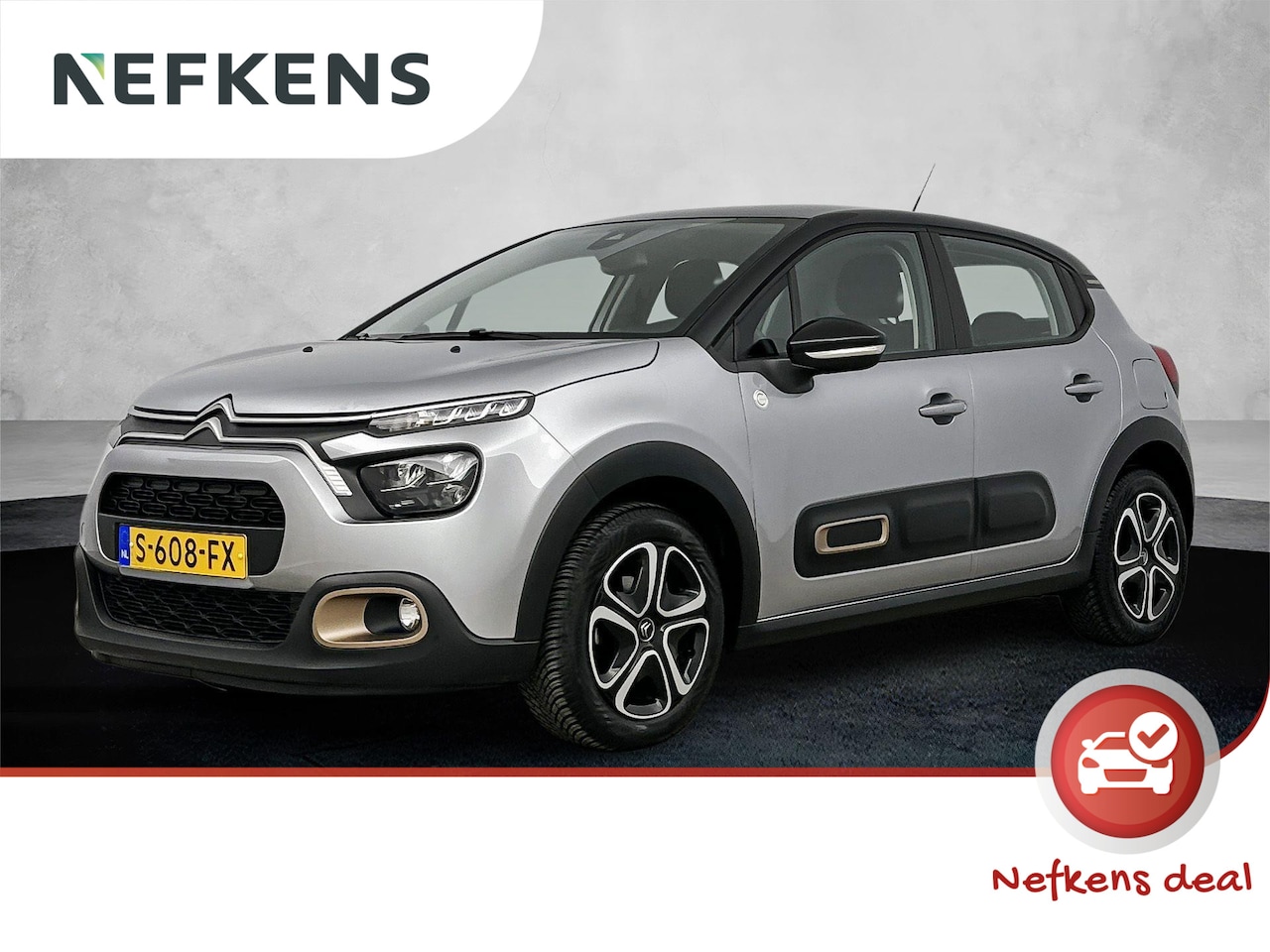 Citroën C3 - 1.2 82 pk C-Series | Climate | Navigatie | Parkeerhulp | CarPlay | All Season Banden - AutoWereld.nl