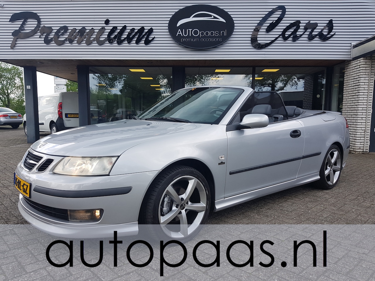 Saab 9-3 Cabrio - 2.0 T Vector 2.0t Vector,ECC,CRUISE,LEER,HIRSCH,18INCH,ORGINEEL NL,DEALERONDERHOUDEN - AutoWereld.nl