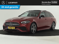 Mercedes-Benz C-klasse Estate - 180 AMG-Line | Night-pakket | Panoramadak | Burmester Sound | Dodehoek Ass. | Stoelverwarm