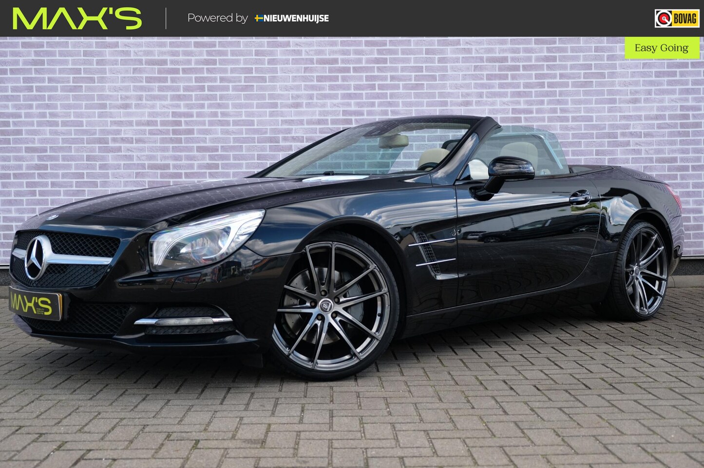 Mercedes-Benz SL-klasse Cabrio - 350 | Memory Stoelen | Cruise Control | PDC | Stoel Koeling/(Nek)Verwarming | AMG | Navi | - AutoWereld.nl