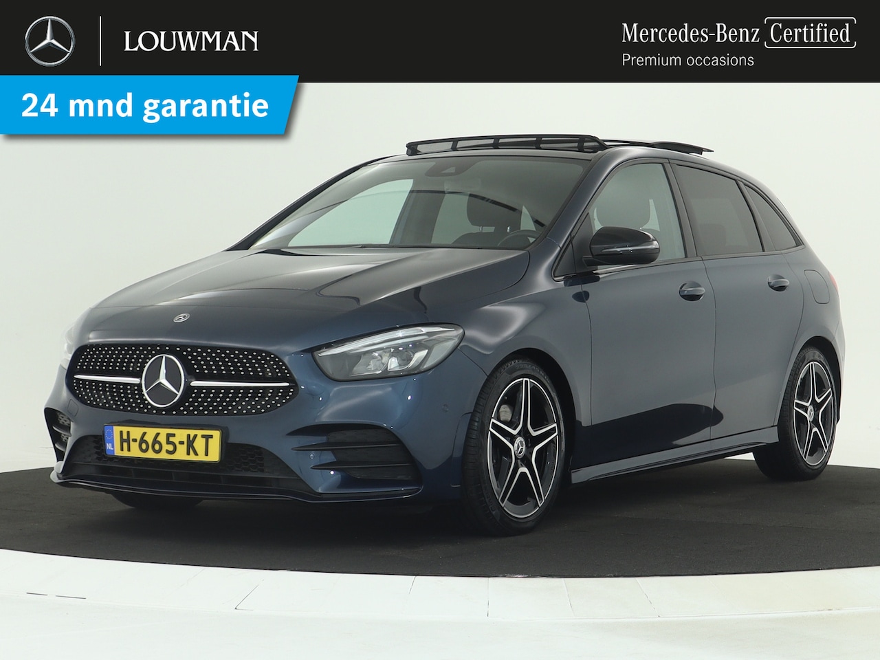 Mercedes-Benz B-klasse - 180 Business Solution AMG | Panoramadak | MBUX wide screen | Navigatie | Parking support m - AutoWereld.nl