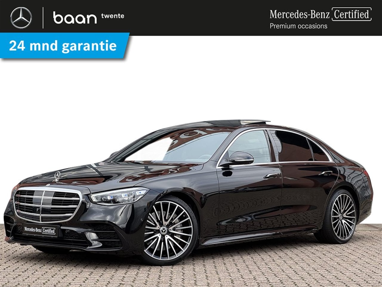 Mercedes-Benz S-klasse - S 450 4-Matic Lang AMG Line | Distronic | Spoorassistent | Achterasbesturing | Stoelventil - AutoWereld.nl