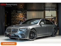 Mercedes-Benz S-klasse - 580 e 4MATIC Lang AMG | MAGNO | LEDER EXCLUSIEF | GESTUURDE ACHTERAS | BURMESTER | HEADUP