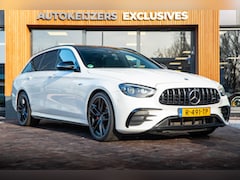 Mercedes-Benz E-klasse Estate - 53 AMG 4MATIC Premium 360 Cam Panodak Burmester Ambient 360 Cam Leer Alcantara ACC Dode Ho