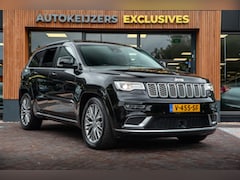 Jeep Grand Cherokee - 3.0 CRD Summit Panodak Navigatie Camera Cruise Leer Memory GRIJS KENTEKEN