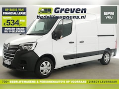 Renault Master - T35 2.3 dCi L2H2 NIEUW | BPM Vrij | Airco Cruise Camera Navi 2xSchuifdeur 3 Persoons LED P