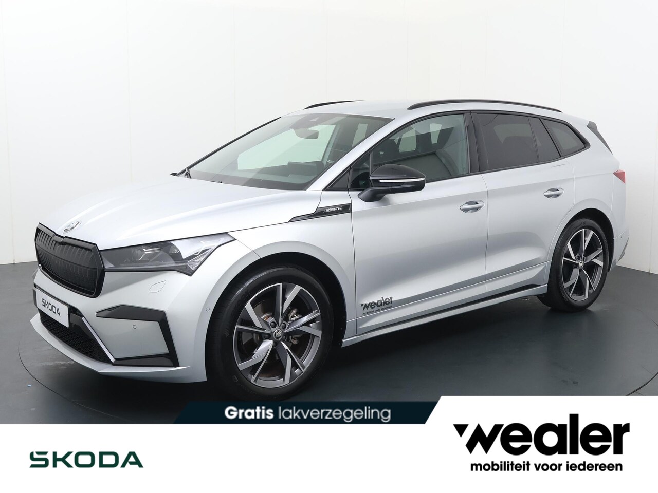 Skoda Enyaq iV - 60 Sportline 180 pk | 393 km actieradius | matrix LED koplampen | Adaptive Cruise Control - AutoWereld.nl