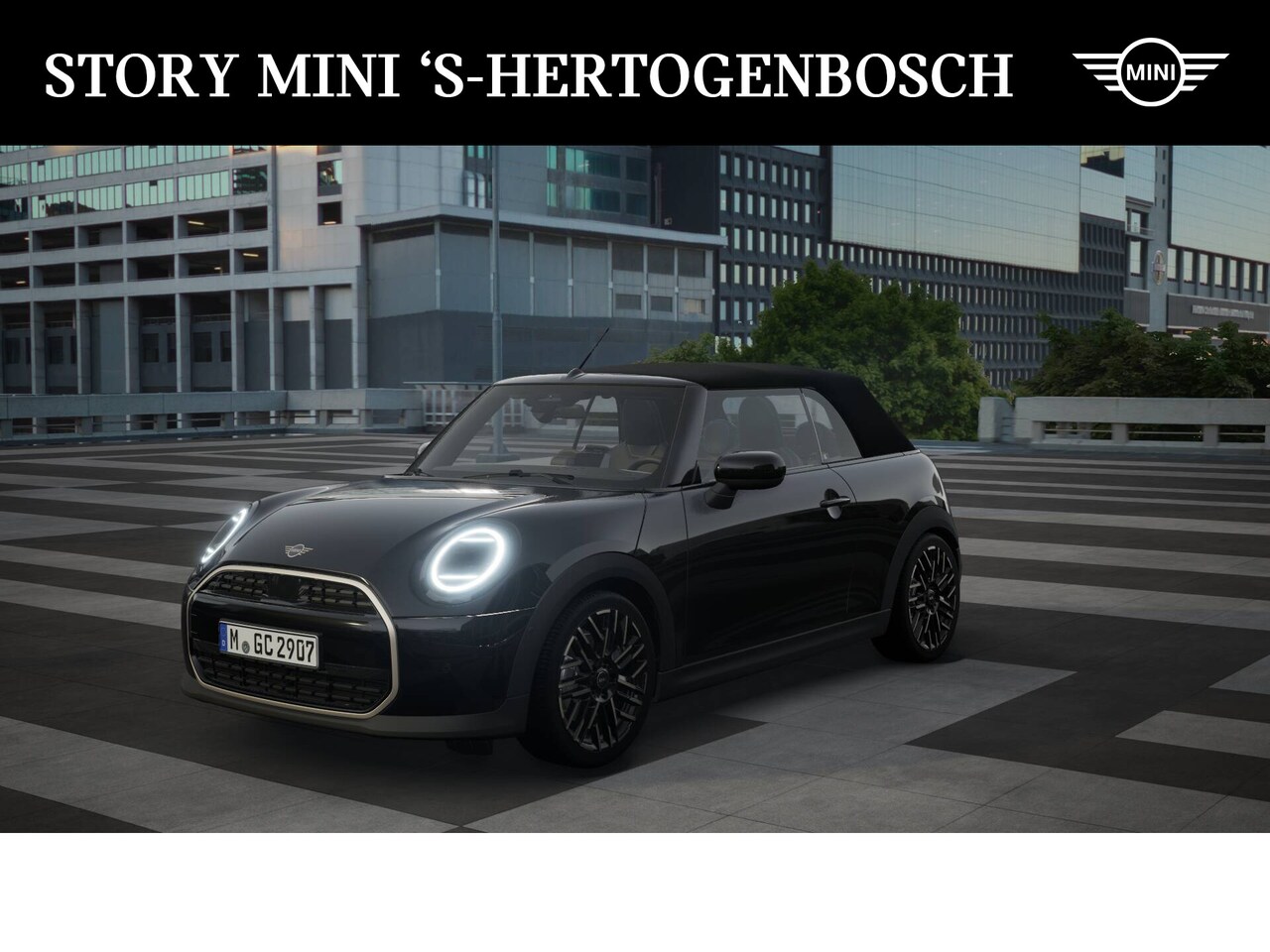 MINI Cabrio - Cooper C Automaat / Favoured Trim / Pakket M / 18" Night Flash Spoke 2-tone - AutoWereld.nl