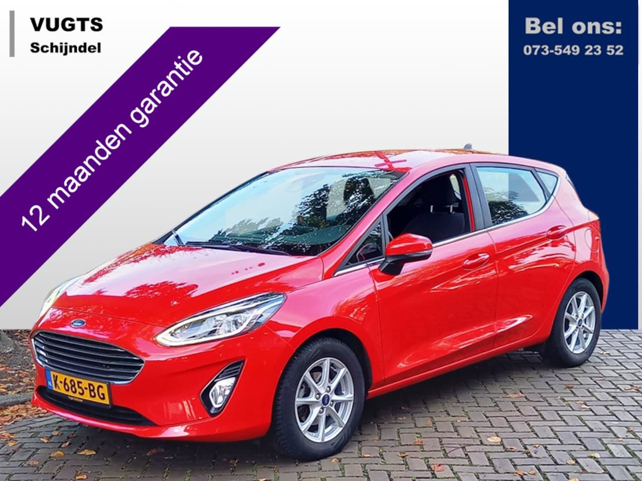 Ford Fiesta - 1.0 EcoBoost Hybrid 125-pk Titanium - AutoWereld.nl