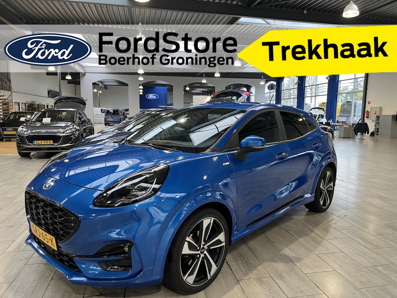 Ford Puma - EcoBoost Hybrid 125PK ST-Line 19"LM velgen I Afn. Trekhaak I Navi I PDC achter - AutoWereld.nl