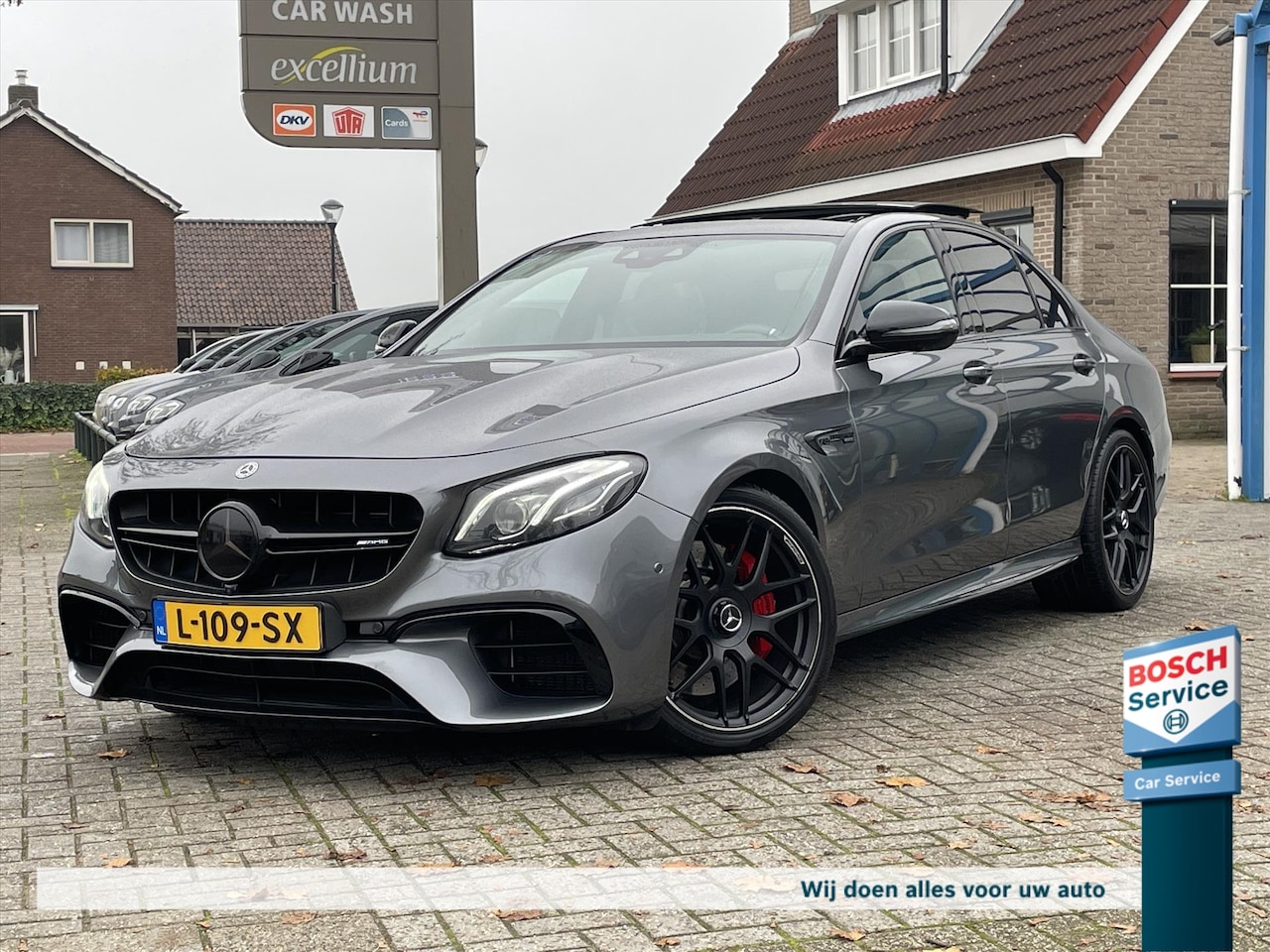 Mercedes-Benz E-klasse - E63 S AMG 4MATIC+ 700PK / Pano / Head-Up / Burmester / Sfeer / 360° Camera / Keyless / Nav - AutoWereld.nl