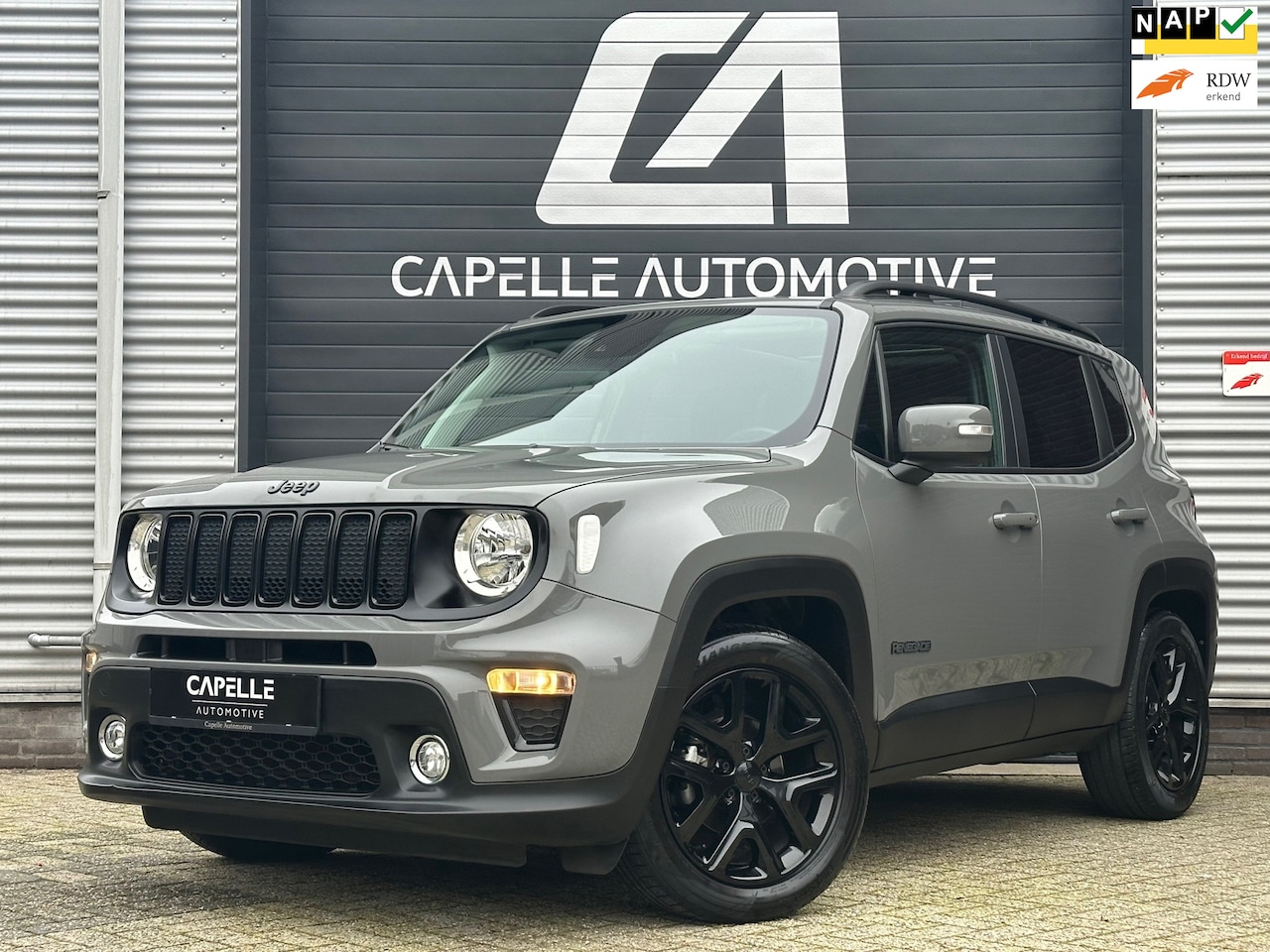 Jeep Renegade - 1.0T Limited|PANO|120PK|Keyless|Night Eagel| - AutoWereld.nl