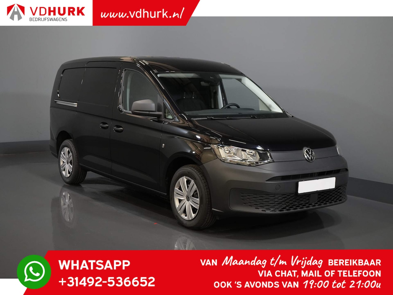 Volkswagen Caddy Cargo Maxi - 2.0 TDI 125 pk DSG Aut. Rijklaar, Virtual Cockpit/ Carplay/ Cruise/ PDC - AutoWereld.nl