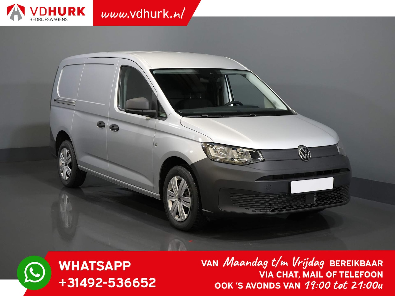 Volkswagen Caddy Cargo Maxi - 2.0 TDI 125 pk DSG Aut. Rijklaar, Virtual Cockpit/ Carplay/ Cruise/ PDC/ Omvormer - AutoWereld.nl