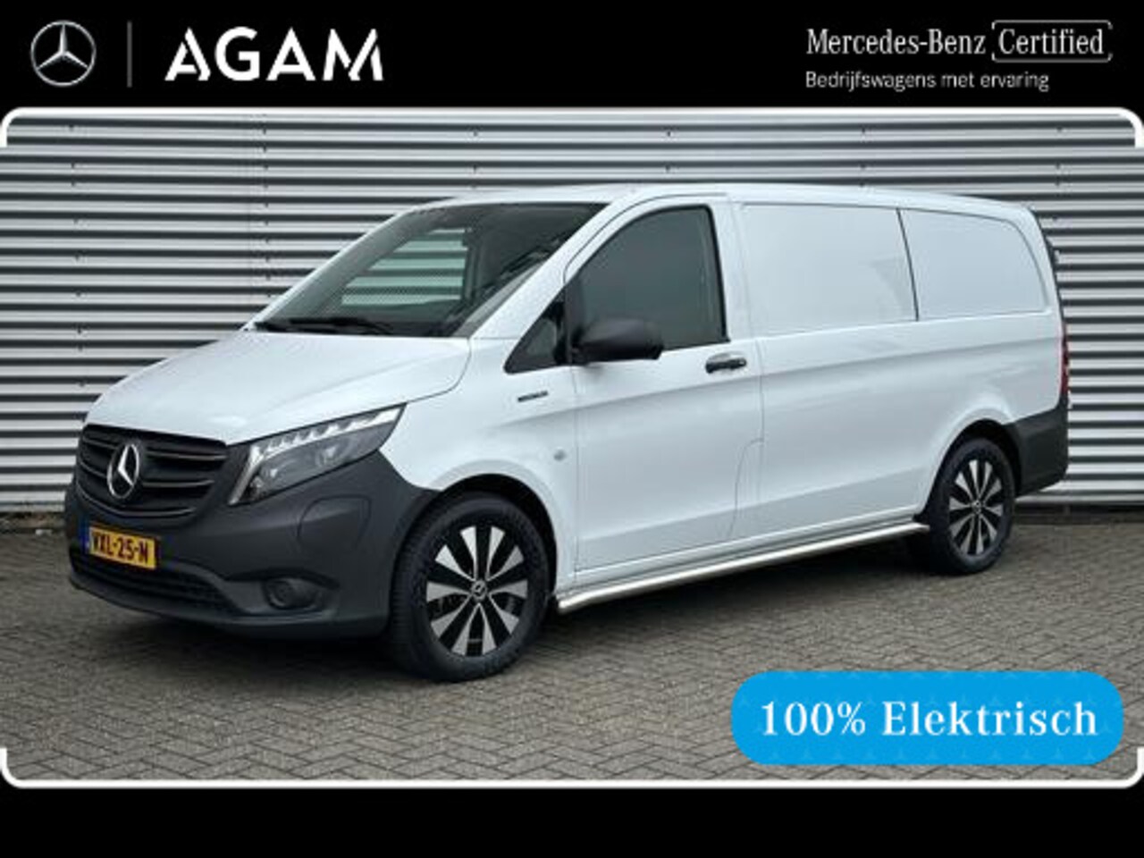 Mercedes-Benz eVito - 100kwh 350km wltp, 100% Elektrisch (nieuwprijs € 73052,-) - AutoWereld.nl