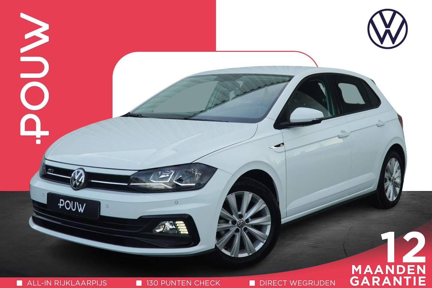 Volkswagen Polo - 1.0 TSI 95pk Highline | R-Line Exterieur | Navigatie - AutoWereld.nl