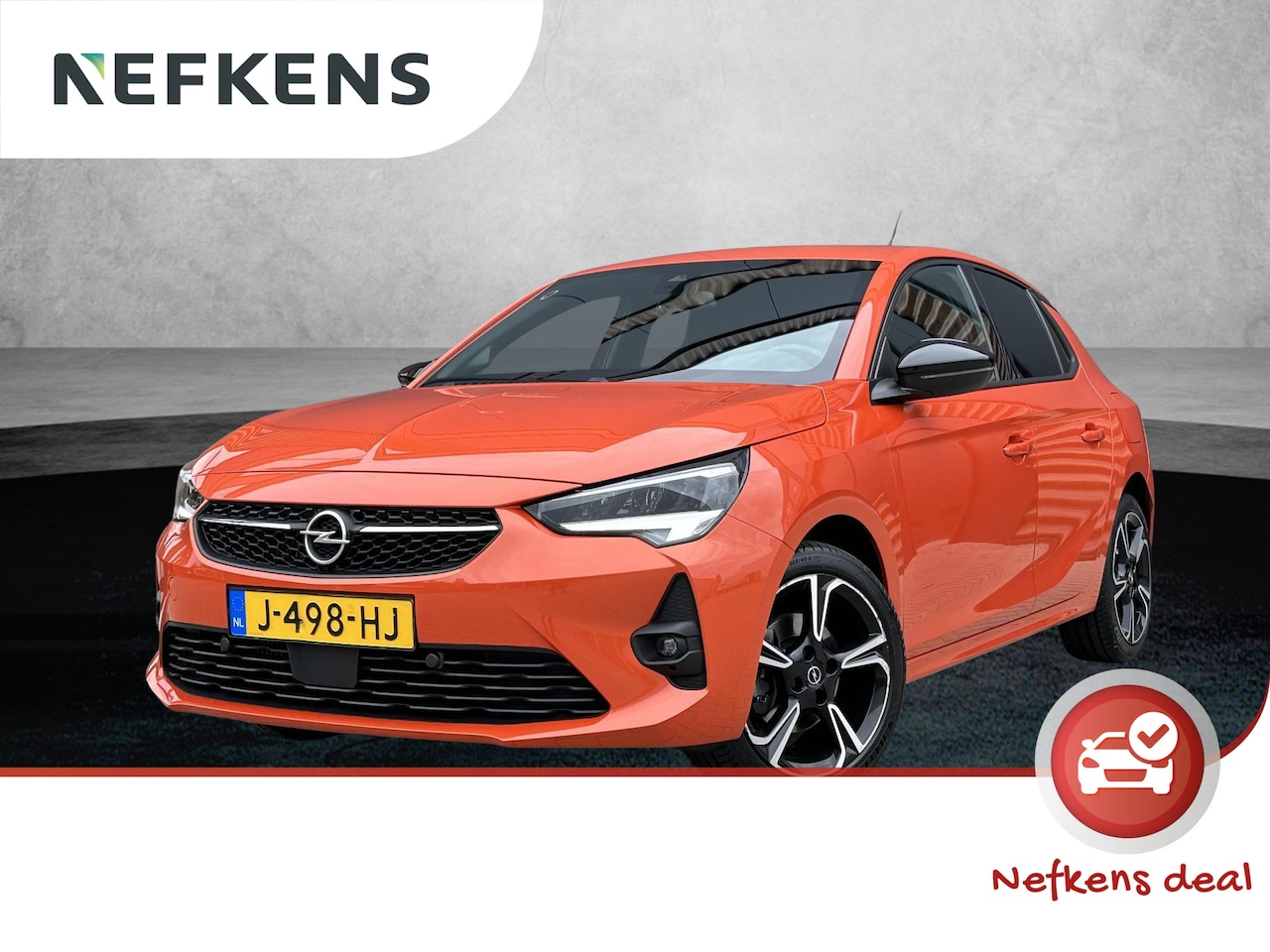 Opel Corsa - 100pk Turbo GS Line (1ste eig./17"LMV/Climate/NAV./PDC/LED/P.Glass/Keyless) - AutoWereld.nl