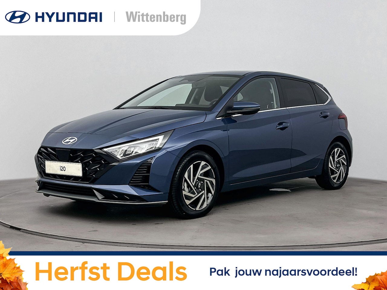 Hyundai i20 - 1.0 T-GDI Premium Sky | INCL. € 2000,- VOORDEEL! |DIRECT LEVERBAAR | NAVI | SKY/OPENDAK | - AutoWereld.nl