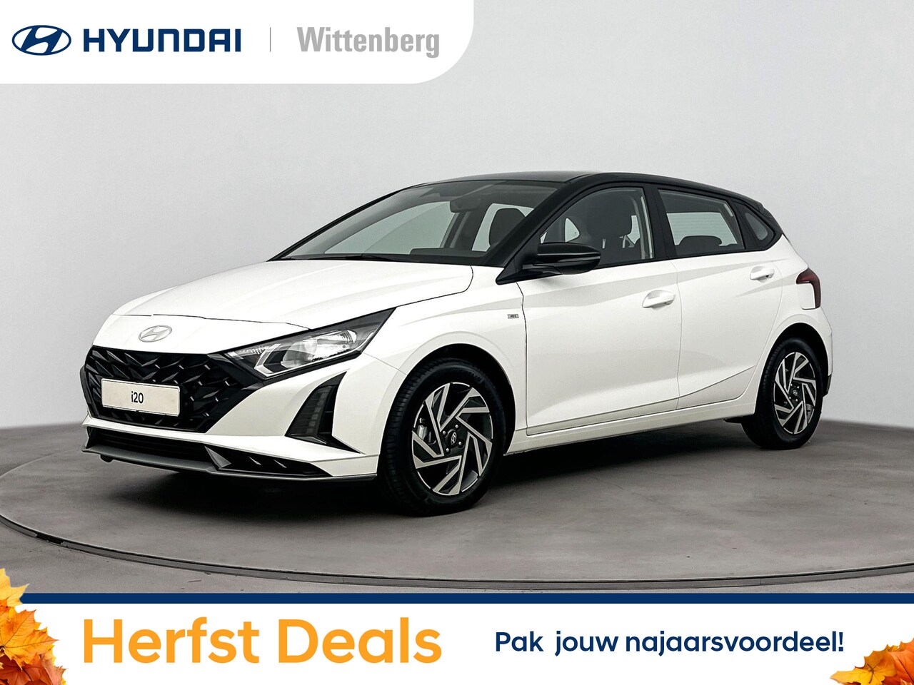 Hyundai i20 - 1.0 T-GDI Comfort | Incl. €3000,- Voorraadactie! | Nieuwste model! | Two tone | Apple Carp - AutoWereld.nl