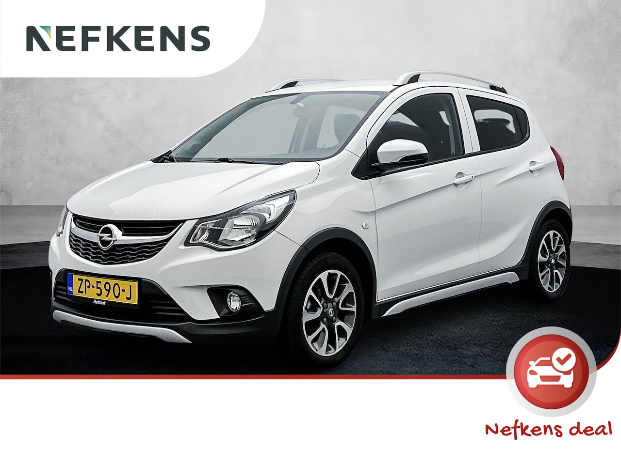 Opel Karl - 1.0 Rocks Online Edition | Navigatie | Parkeersensoren Achter | Airco | Cruise Control | D - AutoWereld.nl