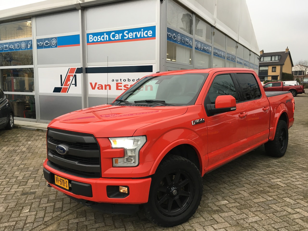 Ford F150 - USA 5.0 V8 SuperCrew Lariat Sport full option Pano dak, 360 camera, prins LPG,1e eigenaar - AutoWereld.nl