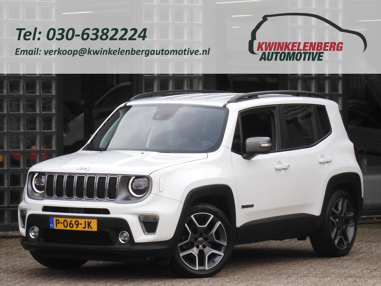 Jeep Renegade - 1.3T-e LIMITED/ BEATS AUDIO/ TREKHAAK/ WINTER PACK - AutoWereld.nl