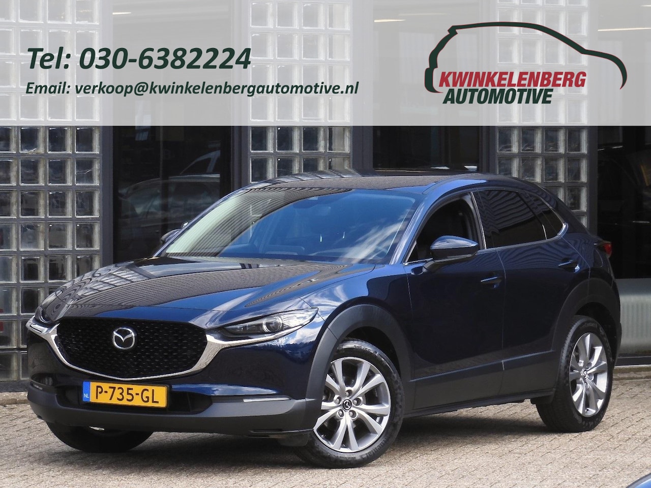 Mazda CX-30 - 2.0 LUXURY/ BOSE/ HEAD-UP/ LEER/ CAMERA/ KEYLESS - AutoWereld.nl