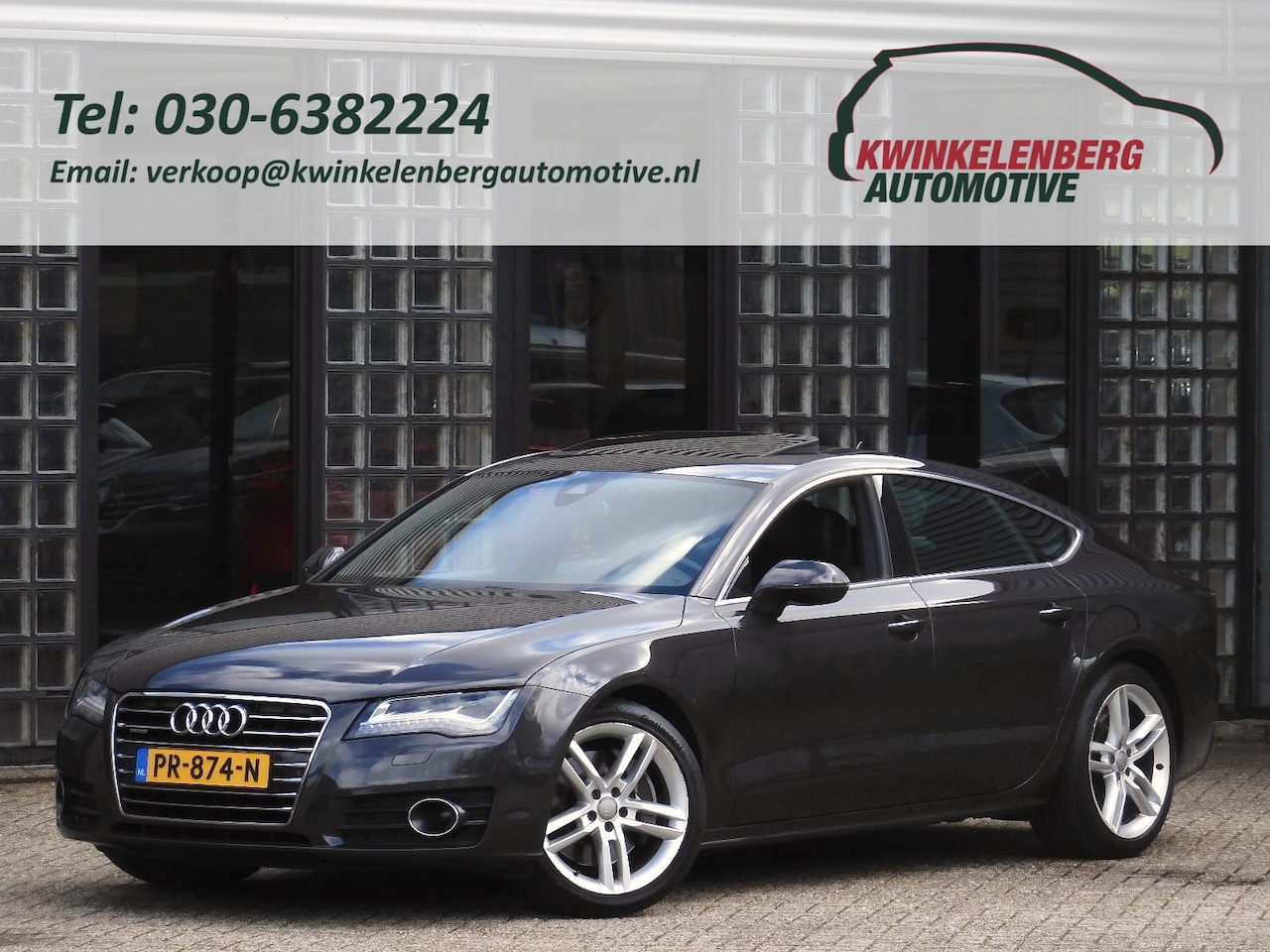 Audi A7 Sportback - 3.0TFSi QUATTRO/ SCHUIFDAK/ LUCHTVERING/ BOSE - AutoWereld.nl