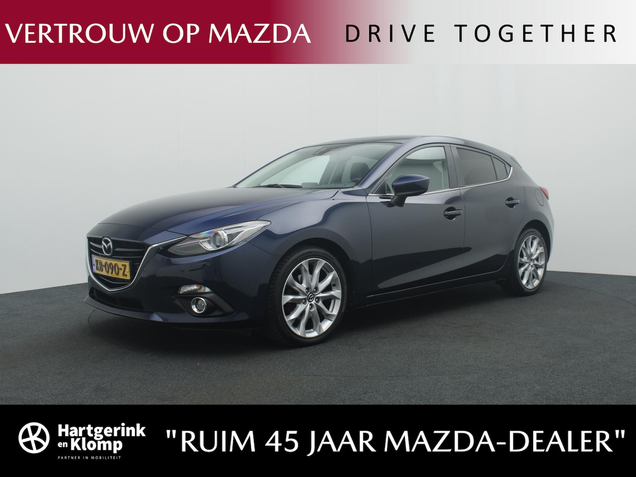 Mazda 3 - 2.0 SkyActiv-G GT-M met Apple CarPlay: dealer onderhouden - AutoWereld.nl