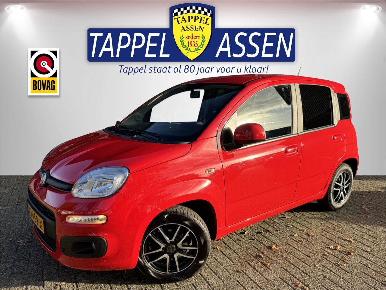 Fiat Panda - 0.9 TwinAir Lounge automaat cruise control trekhaak - AutoWereld.nl