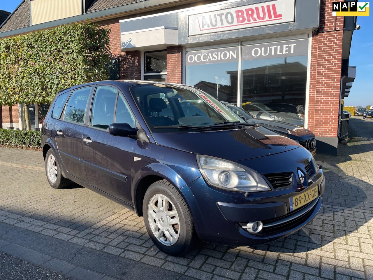 Renault Grand Scénic - 2.0-16V Tech Line /1/2 Leder/Schuifdak/ Trekh/Navi - AutoWereld.nl