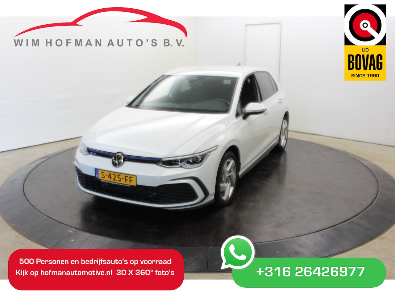 Volkswagen Golf - GTE 245 Pk Incl LM winterset Extra getint glas achter Apple-Carplay PDC Lane ass Navi - AutoWereld.nl