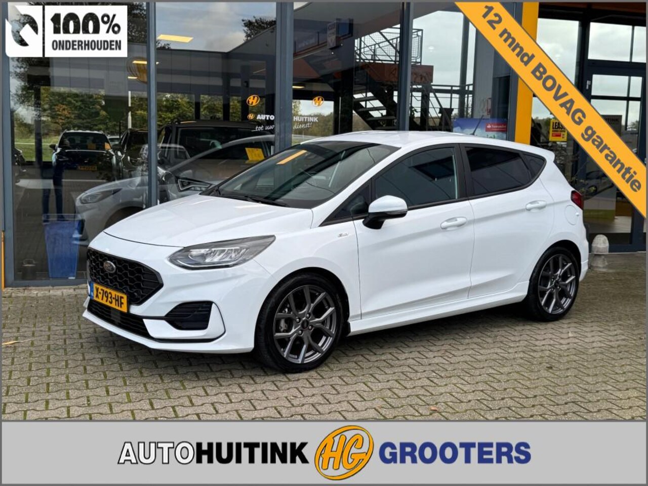 Ford Fiesta - 1.0 125 pk Hybrid  ST Line - Navi/Carplay/Android auto - AutoWereld.nl