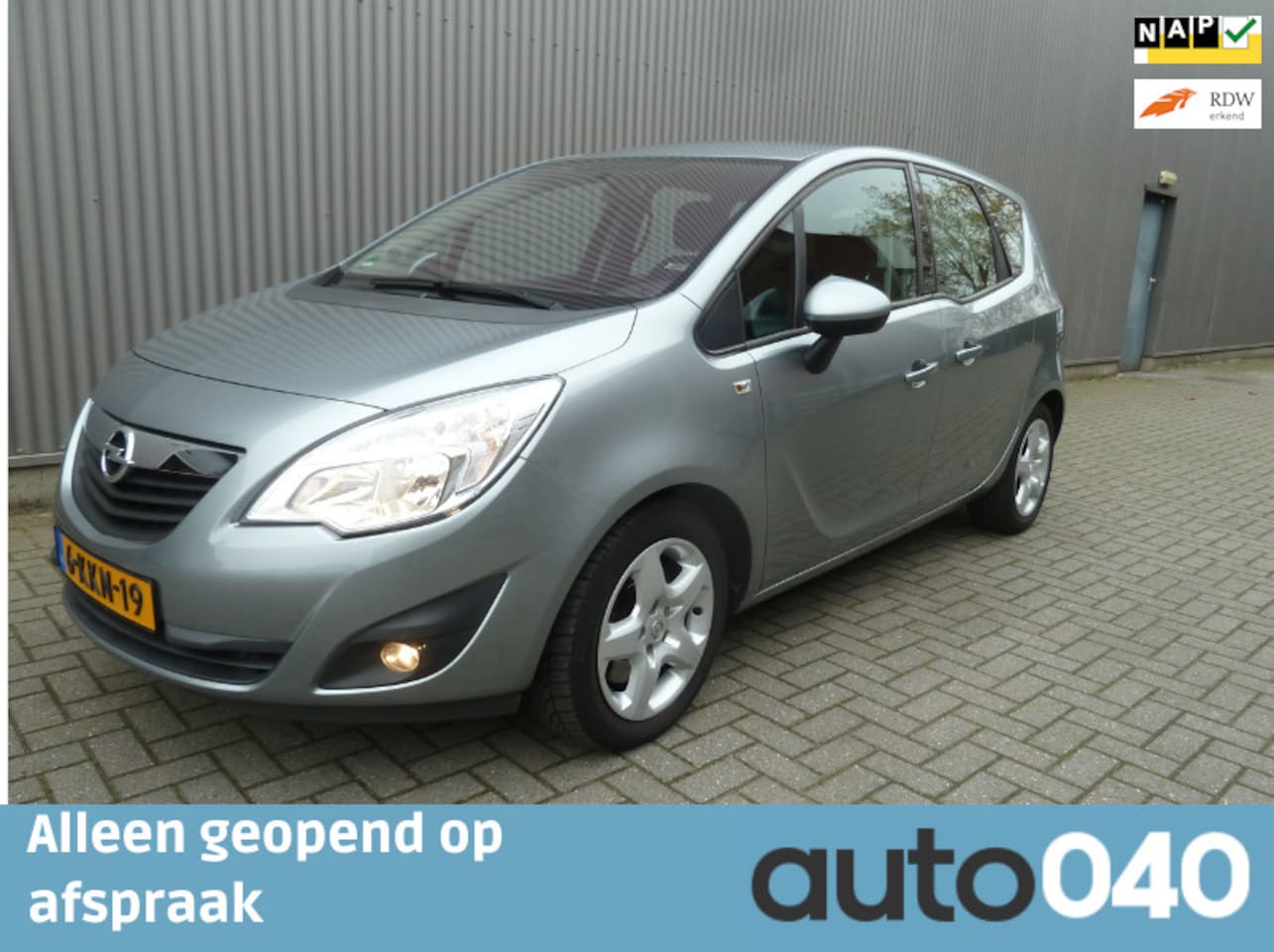 Opel Meriva - 1.4 Turbo Cosmo/Climate Contol/Cruise Control/Trekhaak - AutoWereld.nl