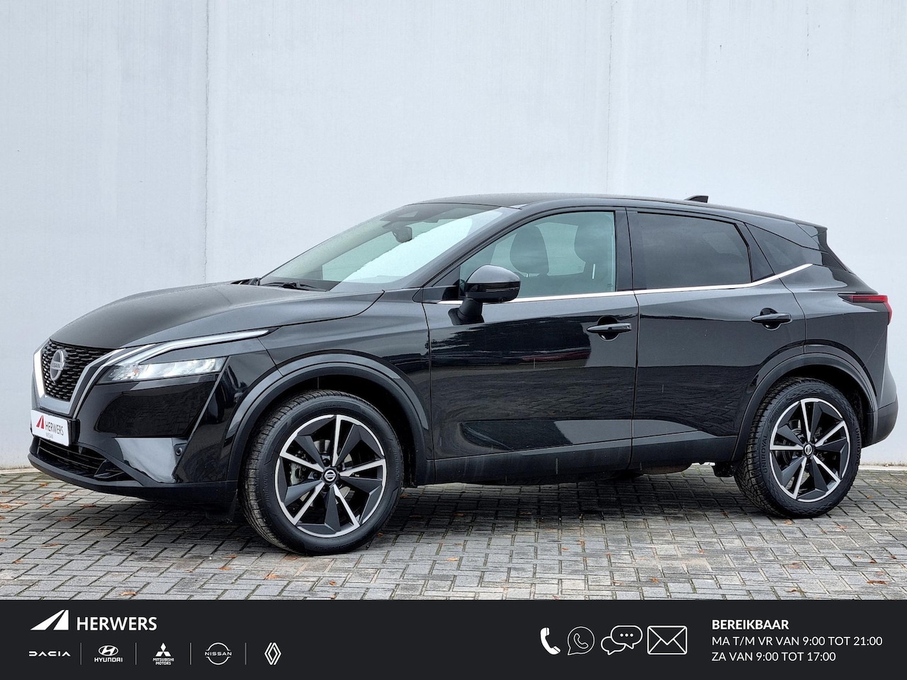 Nissan Qashqai - 1.3 MHEV Xtronic Tekna Plus Automaat / 1800KG Trekgewicht / Panoramadak / Cruise Control A - AutoWereld.nl