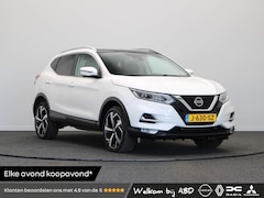 Nissan Qashqai - 140pk DIG-T Tekna | Trekhaak | Panoramadak | Half lederen bekleding | 360 graden camera |