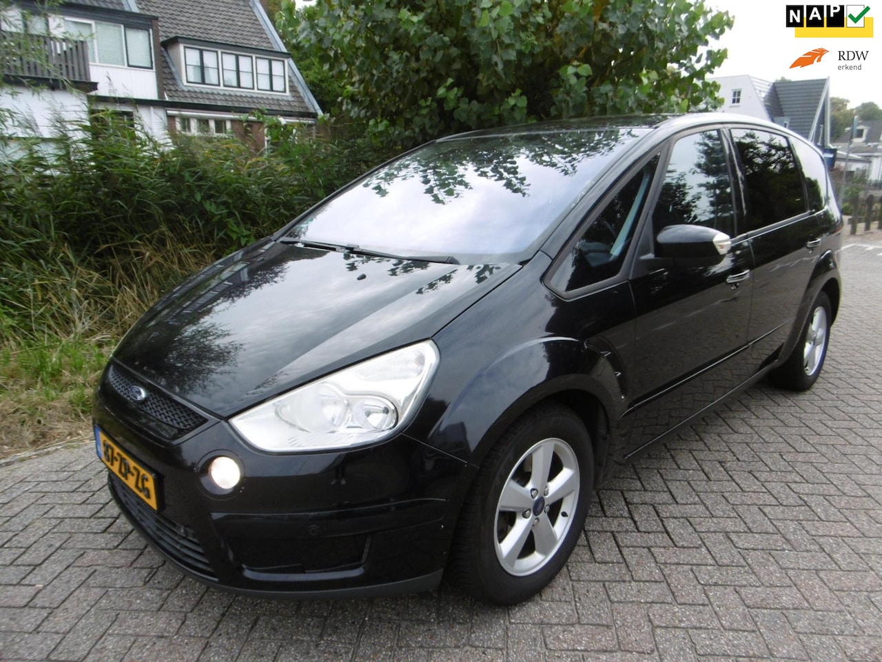 Ford S-Max - 2.3-16V 160pk Automaat Navi Clima Trekhaak 1250kg - AutoWereld.nl