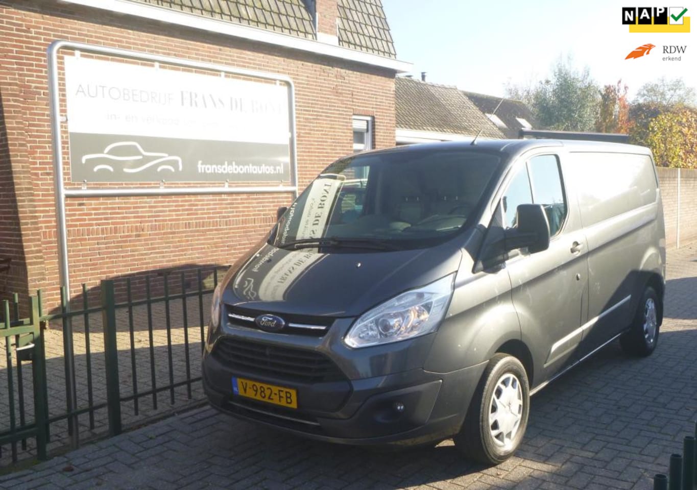 Ford Transit Custom - 270 2.0 TDCI L1H1 Trend AIRCO EURO 6 € 8750 EX BTW - AutoWereld.nl