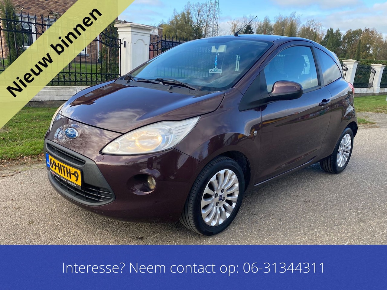 Ford Ka - 1.2 Titanium 1.2 Titanium nieuwe apk - AutoWereld.nl